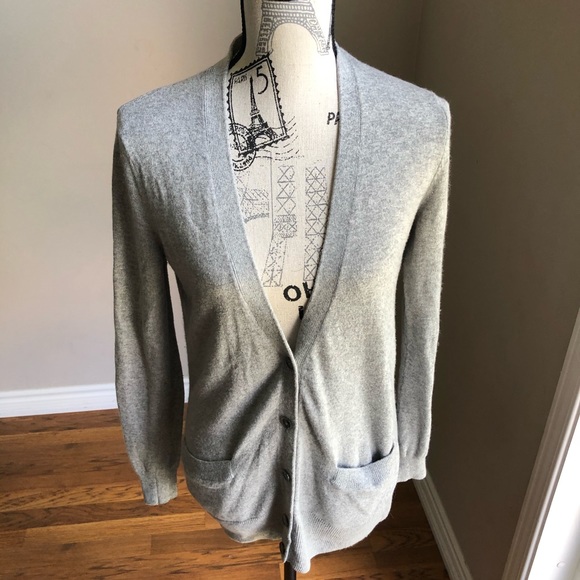 Aritzia Sweaters - Aritzia Talula Grey Cashmere Blend Cardigan